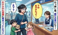 銀行の窓口で「下のお子さんって…」笑顔の女性が口にした一言にあぜん→私「なぜ知ってるの！？」ゾッとしたワケ
