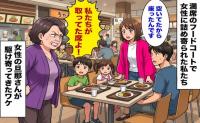 女性「私たちが取ってた席よ！」私「空いてたから座ったんですが」フードコートで困惑…⇒女性の旦那さんが来ると！？
