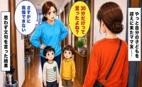 「30分だけって言ったよね？」2時間以上遅れて子どもを迎えに来たママ友…→思わず文句を言った結果