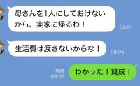 夫「実家に帰るけど生活費は渡さない！」⇒半年後「明日帰る」と連絡が。もう私は引っ越していて…実は