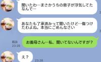 義母から謝罪の連絡「息子の浮気が原因で離婚になってごめんなさい…」私「は？何の話ですか？」→嘘が暴かれた夫の哀れな末路とは