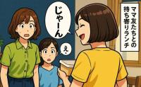 「食べられるの！？」ママ友との持ち寄りランチで遭遇した見慣れぬ食材。勇気を出して一口食べた結果…