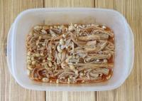 【特売の"えのき"あったら全員やって！】レンジで"ドボ〜ン"するだけで爆ウマ副菜が完成！