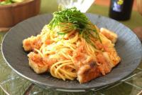 【サイゼ好きなら絶対作ってーーー！！】「なにこれ…うますぎ！」「カリカリ最高！」"究極の明太子パスタ"覚えといて