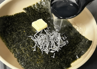 「何コレ激うま…」とんでもない美味しさに困惑した！！【塩昆布と海苔】で"バカうまメイン"爆誕！