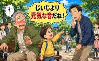 「じいじより元気な音だね」公園で孫の発言に思わず赤面！周囲が思わず笑顔になったワケ【体験談】