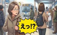 「二度見してしまった…」朝のバス停で目にした若い女性の行動に戸惑ったワケは【体験談】