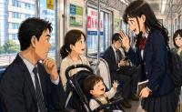 「温かいな…」ベビーカーの親子が乗車。隣の中学生の行動が車内の空気を変えた理由とは【体験談】