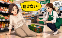 買い物中に動けなくなった私。助けてくれた店員に会えず…私が選んだ感謝の届け方【体験談】