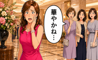 「華やかね…」昔の勝負服で同窓会に出席。友人のひと言を素直に喜べなかったワケ【体験談】