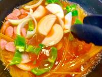 【家にパスタある人、絶対作ってーー！】"ラーメン店主"が教える「全部ドボ〜ン」で完璧ナポリタン「10回以上作った」ワンパンで反則級(泣)