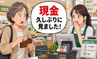 「現金、久しぶりに見ました」スーパーで若い店員に言われ戸惑った私が考え直したことは【体験談】