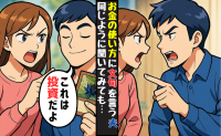「お金使いすぎ」と夫が指摘。私は独身時代の貯金なのに。夫が「投資」だと言って購入しているものは