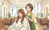 「もう終わり？」肩まで切るはずが毛先を少しすいただけで終了。手ごろな美容室で直面した困惑の出来事