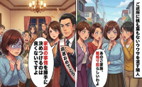隣人「離婚寸前らしいわよ」勝手なウワサ話にうんざり…父が打った形勢逆転の一手とは