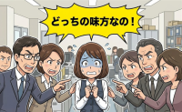「どっちの味方なんだ！」中立でいたはずの私。職場の2つの派閥から責められたワケ