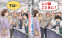 「なんでレジ袋ごときに金を払うんだ！」激混みレジで店員を怒鳴る年配男性を黙らせたひと言とは