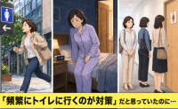 頻繁にトイレへ行くのが対策だと思っていた50代。閉経後の頻尿を調べて知った真逆の方法【医師監修】