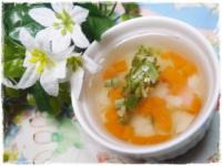 離乳食後期　にんじんじゃがいもオクラ汁