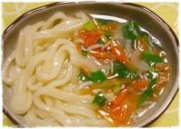 離乳食完了期　野菜とじゃこのうどん　