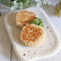 【離乳食完了期】おから入りれんこんバーグ