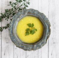 【離乳食後期】新玉ねぎとコーンの白味噌ポタージュ