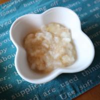 【離乳食中期】フルーツパンがゆ