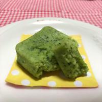【離乳食完了期】小松菜バナナのレンジ蒸しパン