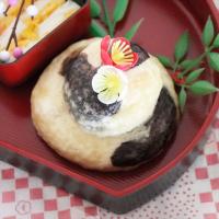 【離乳食完了期】お正月♡牛柄鏡餅風中華饅頭