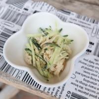 【離乳食完了期】ささみとキュウリのサラダ