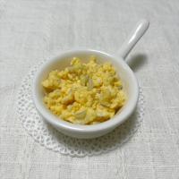 【離乳食完了期】しらす炒り卵