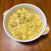 【離乳食完了期】バナナパンプティング