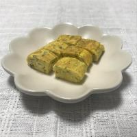 【離乳食後期】しらすと青のりの卵焼き