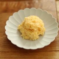 【離乳食中期】レンジで食パンプディング