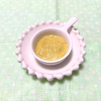 【離乳食初期】かぼちゃとさつまいものりんごピューレ