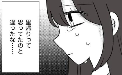 里帰り中、実母から金銭要求、叱責され「思ってたのと違うな…」ママは涙が溢れて #母の愛は有料でした 5