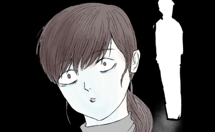 「話、終わった？」物陰から娘を狙う不審者…ゾッとする私に不気味な笑顔でひと言 #クンクンおばさん 7