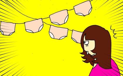 「恥ずかしい」のに堂々と下着を部屋干しする母。恥じらいのポイントは #母の認知症介護日記 242