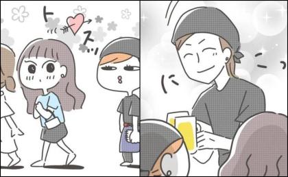 ときめきまで「おそろい」?何でもマネする親友が見つめる先輩への視線が怖い<マネする友だち>