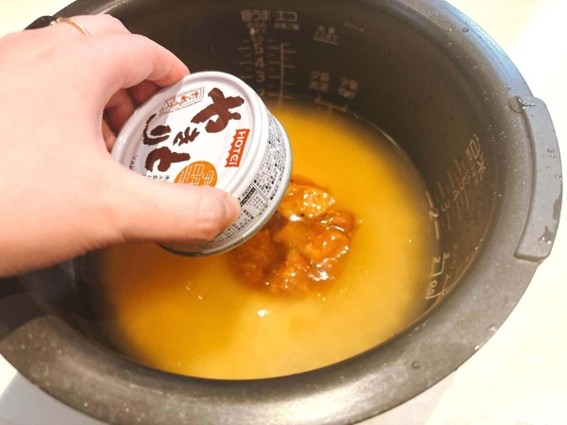 焼き鳥の缶詰の炊き込みご飯