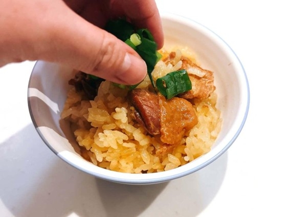 焼き鳥の缶詰の炊き込みご飯