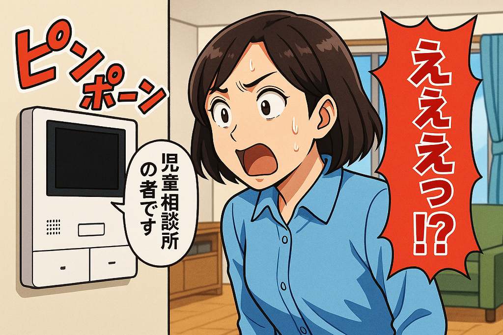 「児童相談所の者です」鳴り響くインターホンに出てみると…いったいなぜ？高鳴る心臓。衝撃を受けた訪問の理由とは