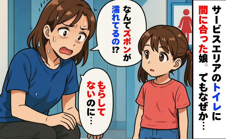 トイレに間に合った娘のズボンが濡れてる「もらしてないのに、なんで？」知らなかった…要注意の盲点とは