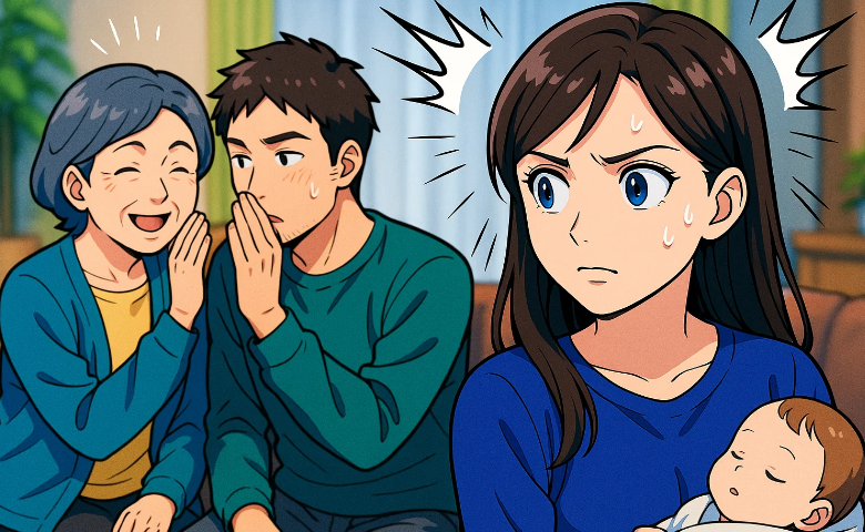 「義母には言わないで！」夫に打ち明けた産後の本音→あっさり義母にバラされた結果、関係が一変！