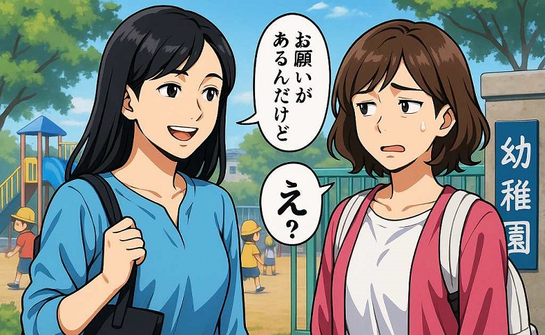 「え…また…？」会うたびにあるお願いをしてくるママ友にモヤモヤ…→距離を置くことを決意した、衝撃の出来事とは