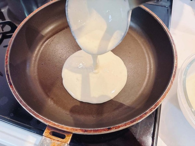 ふわふわホットケーキ