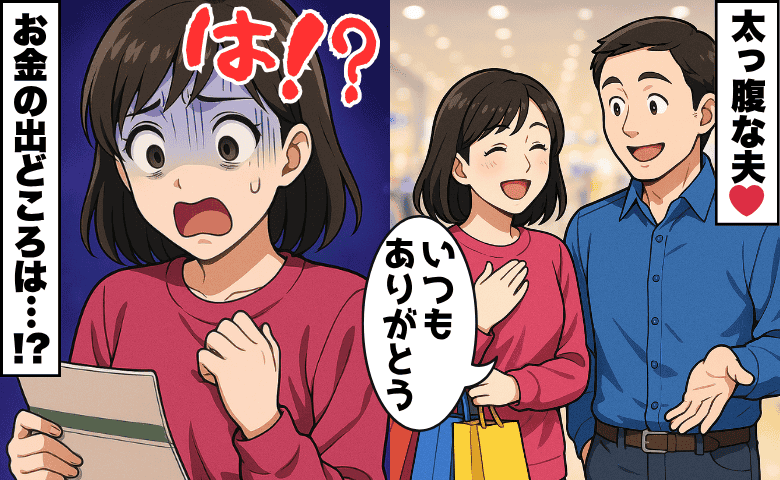 なんでも買ってくれる太っ腹な夫♡しかし、お金の出どころに驚愕！問い詰めると「家族のため」と言い出し！？
