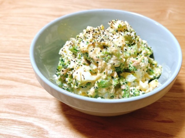 デパ地下風ブロッコリーと卵のツナマヨサラダ