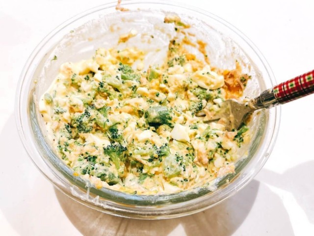 デパ地下風ブロッコリーと卵のツナマヨサラダ