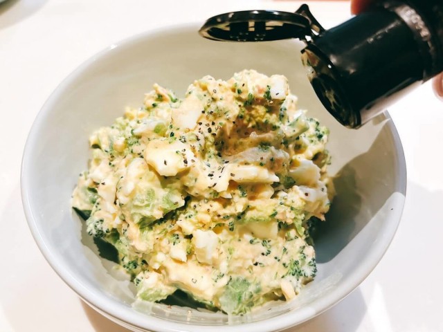 デパ地下風ブロッコリーと卵のツナマヨサラダ